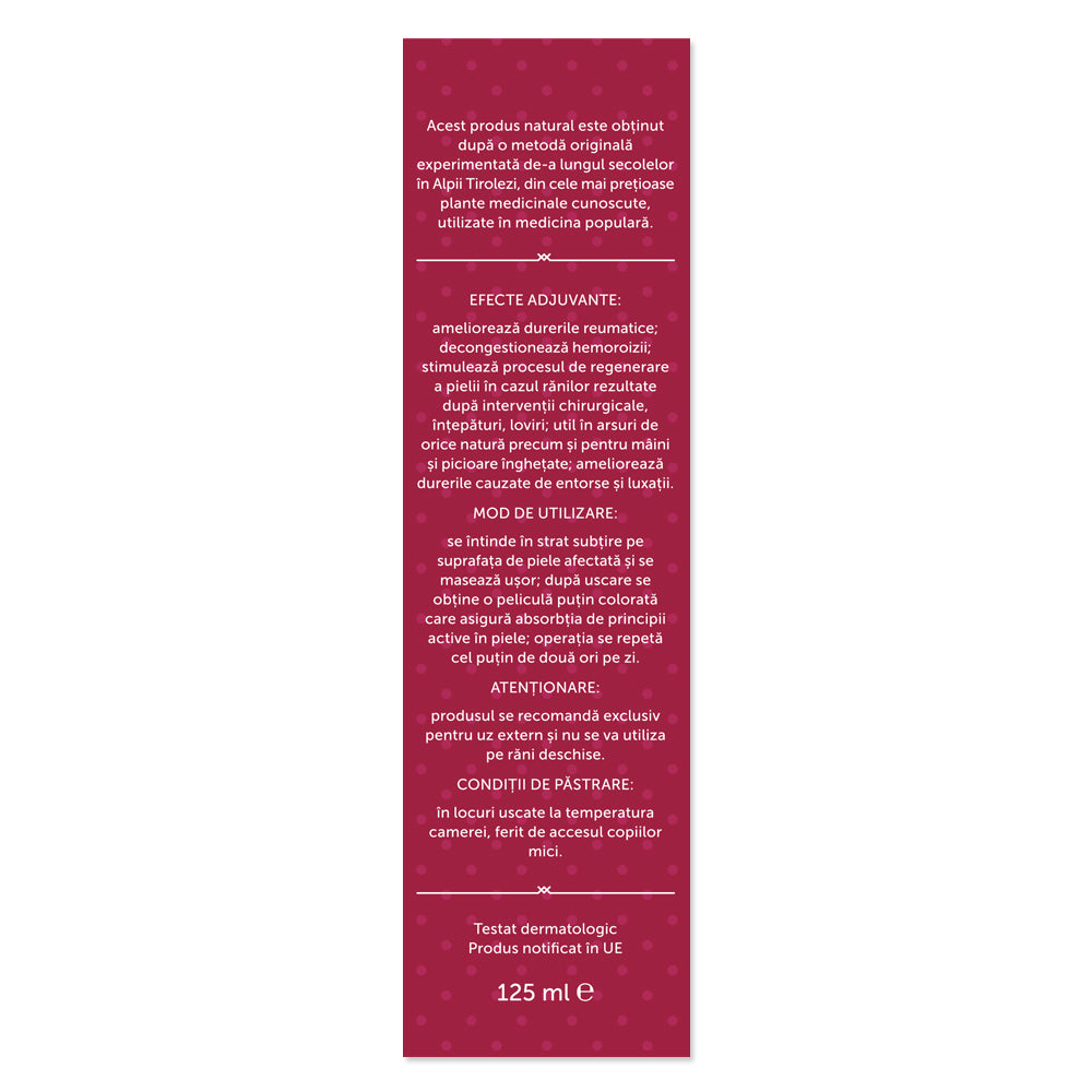 BALSAM CU BITTER SUEDEZ, 125ml