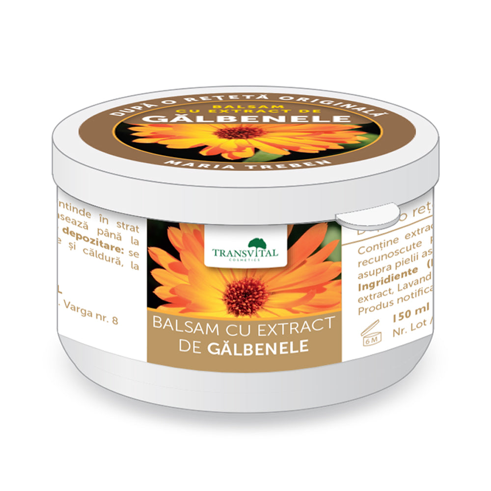BALSAM CU EXTRACT DE GĂLBENELE, 150ml