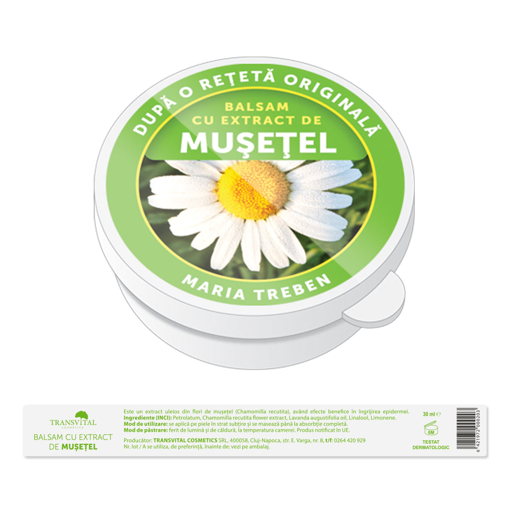 BALSAM CU EXTRACT DE MUŞEŢEL, 30ml