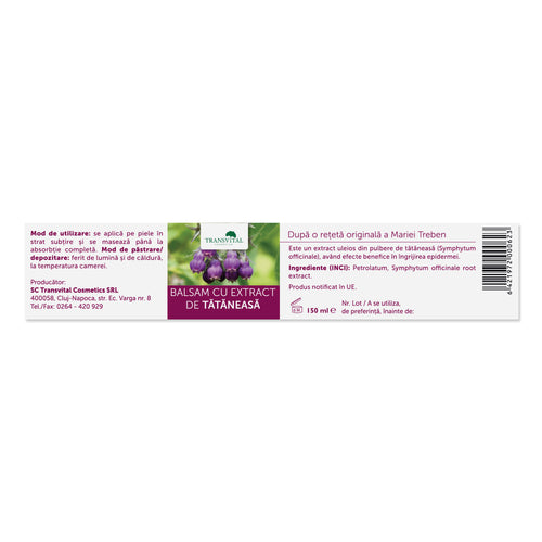 BALSAM CU EXTRACT DE TĂTĂNEASĂ, 150ml