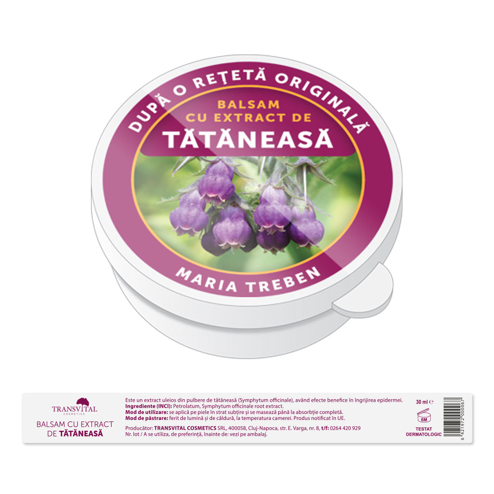 BALSAM CU EXTRACT DE TĂTĂNEASĂ, 30ml