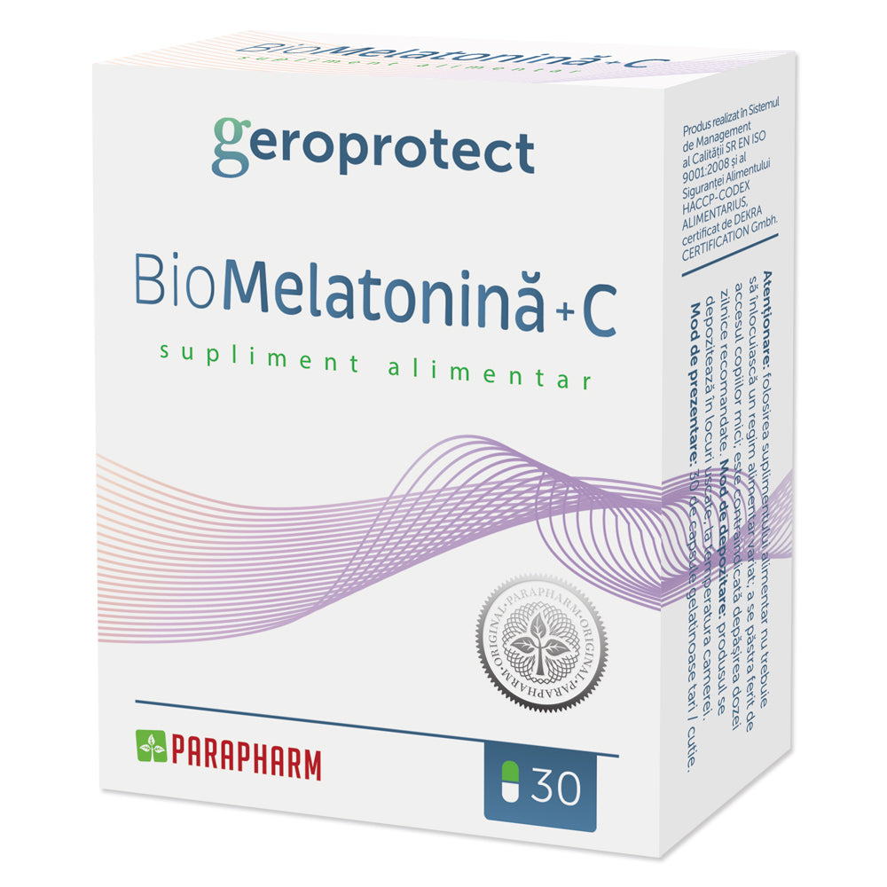 BIOMELATONINĂ+C - PARAPHARM