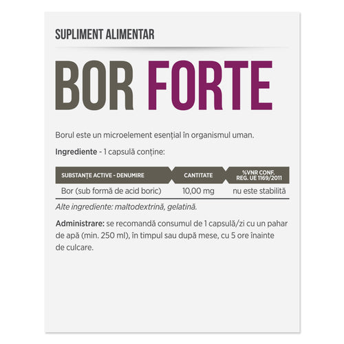 BOR FORTE, 30 capsule