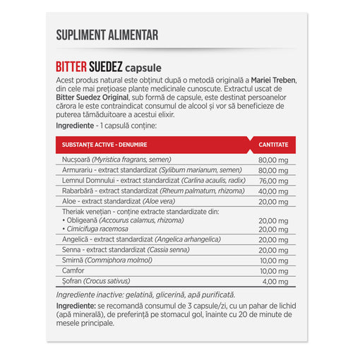 BITTER SUEDEZ, 30 capsule