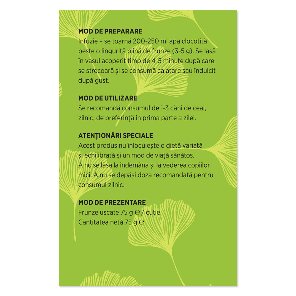 CEAI DE GINKGO BILOBA, 75g
