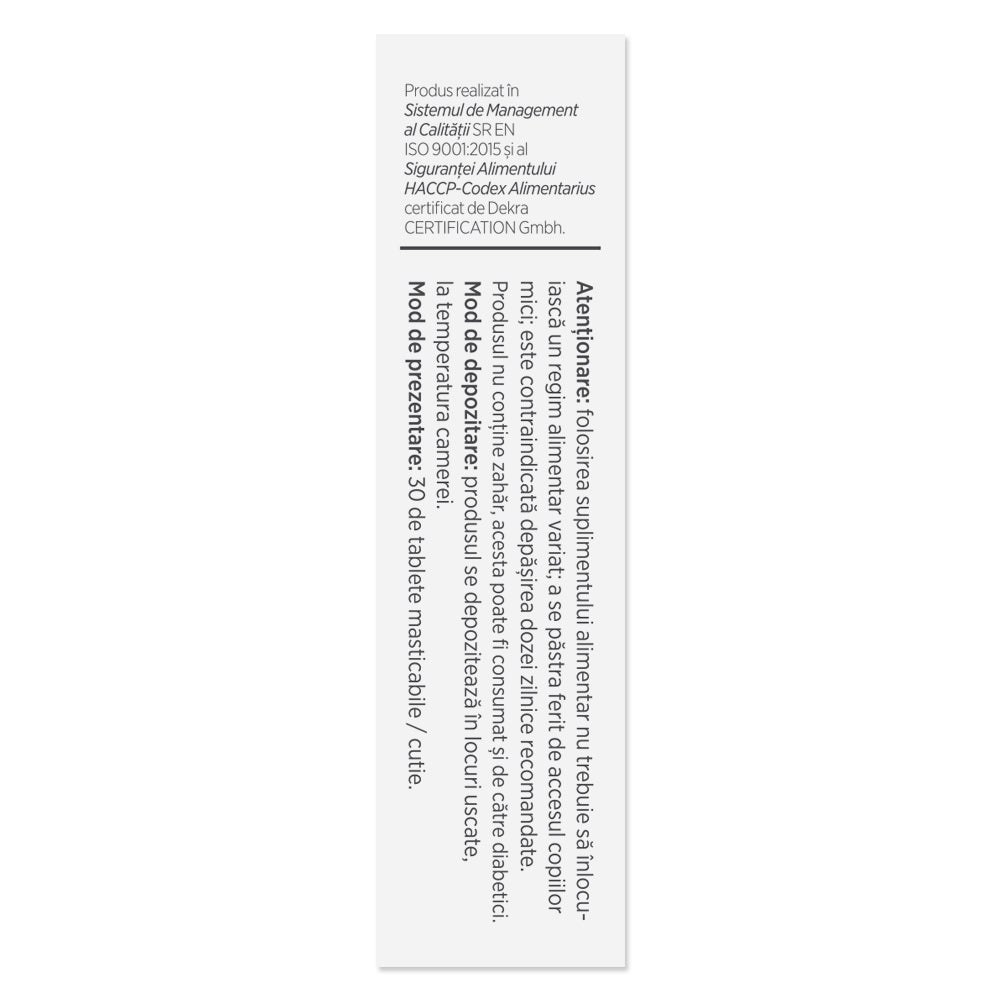 ECHINACEA + ZINC + VITAMINA C, 30 tablete