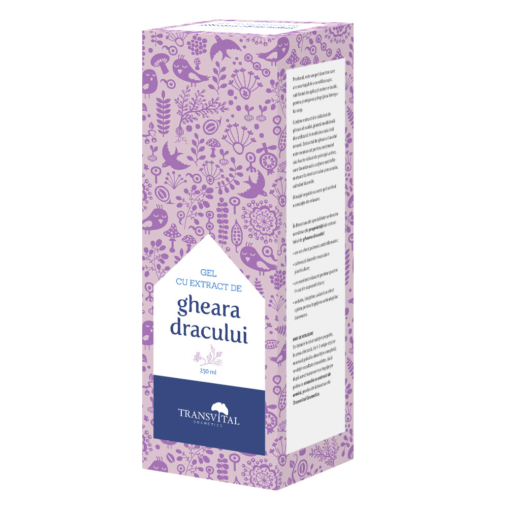 GEL CU EXTRACT DE GHEARA DRACULUI, 250ml