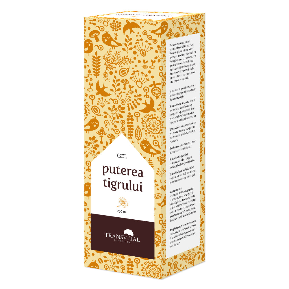 GEL PUTEREA TIGRULUI, 250ml