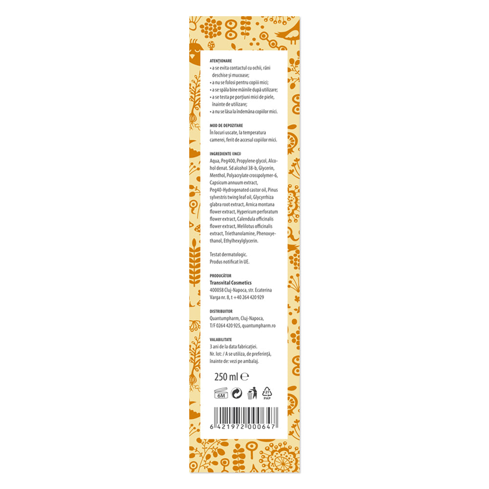 GEL PUTEREA TIGRULUI, 250ml
