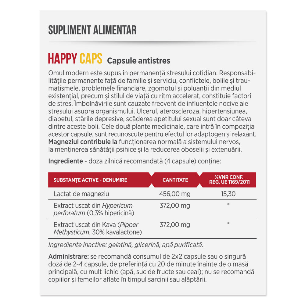 HAPPY CAPS, 30 capsule