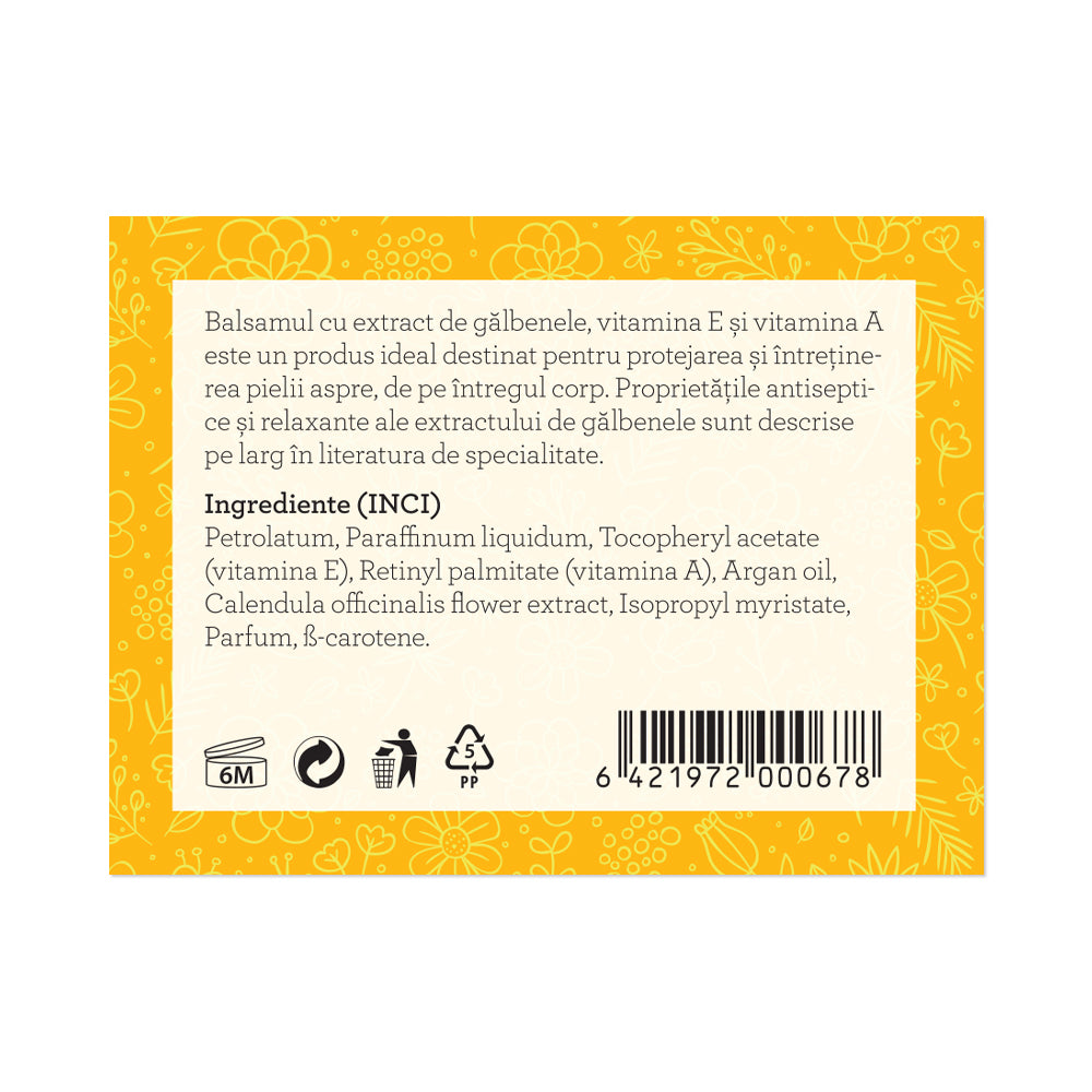 HERBALFETT BALSAM VIT. A E, 250ml
