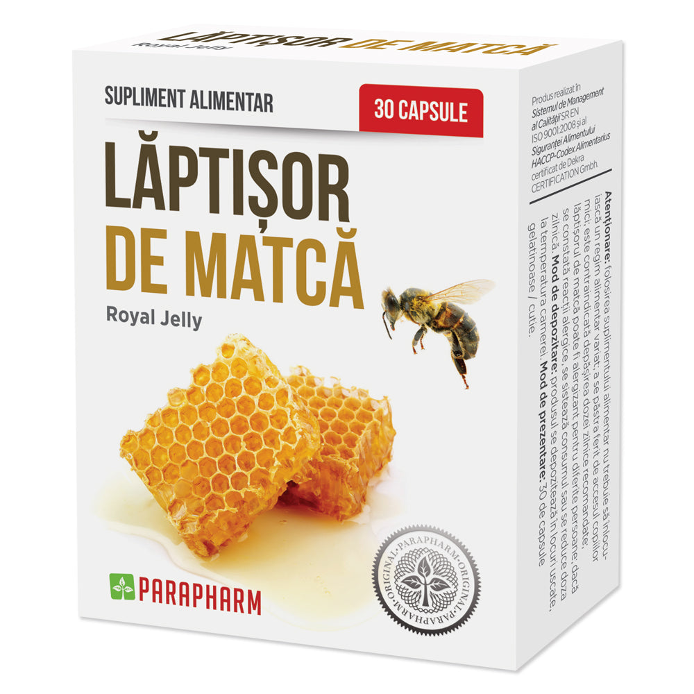 LĂPTIŞOR DE MATCĂ, 30 capsule