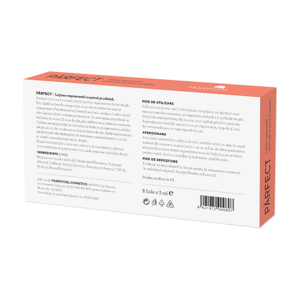 PĂRFECT LOȚIUNE DE PĂR, 8x5ml