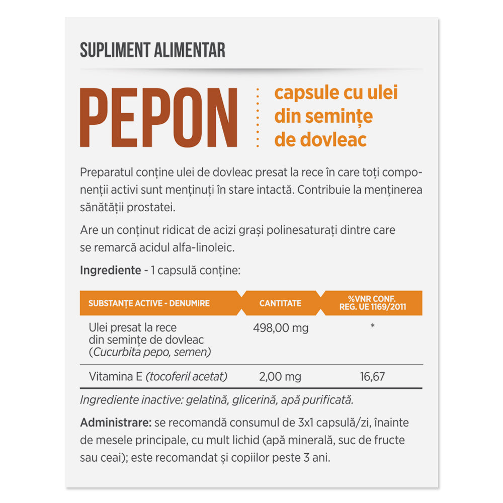 PEPON, 30 capsule