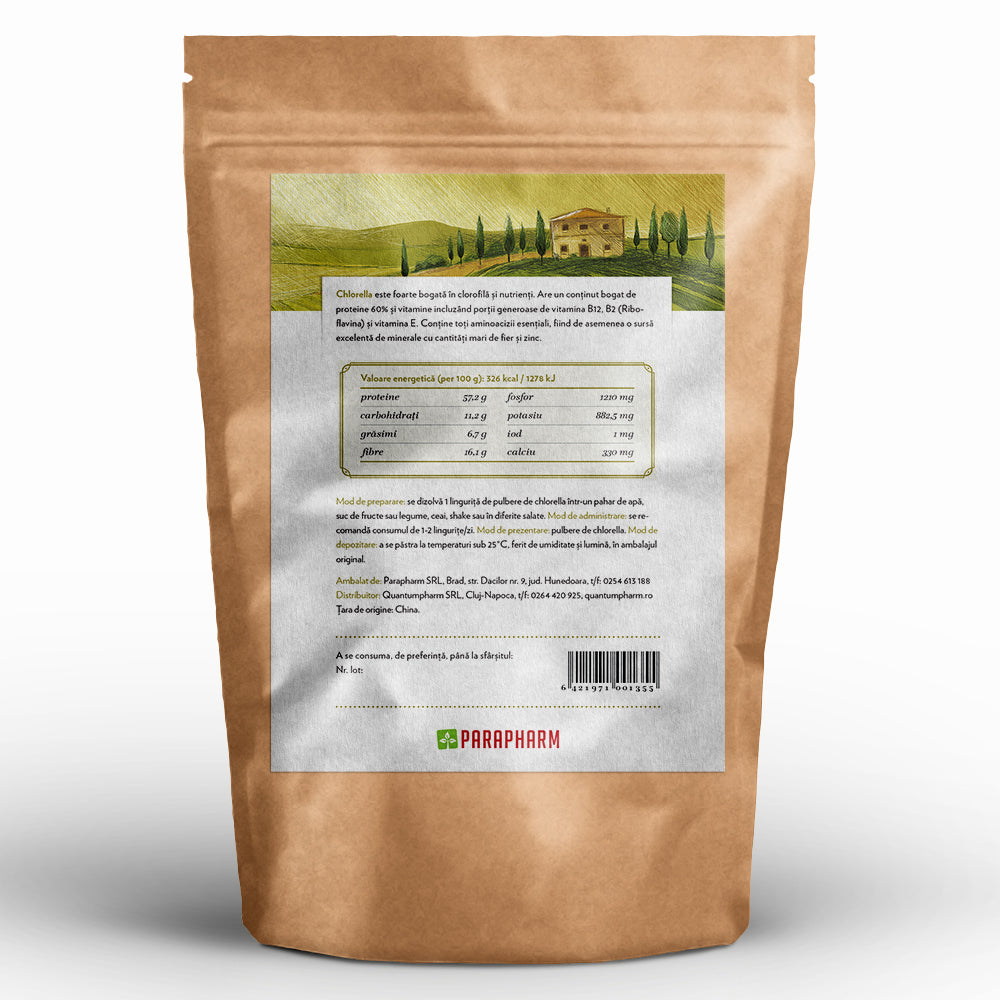 PULBERE DIN CHLORELLA, 250g