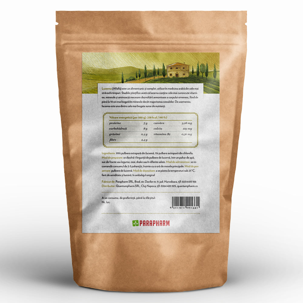 PULBERE DIN LUCERNĂ, 250g
