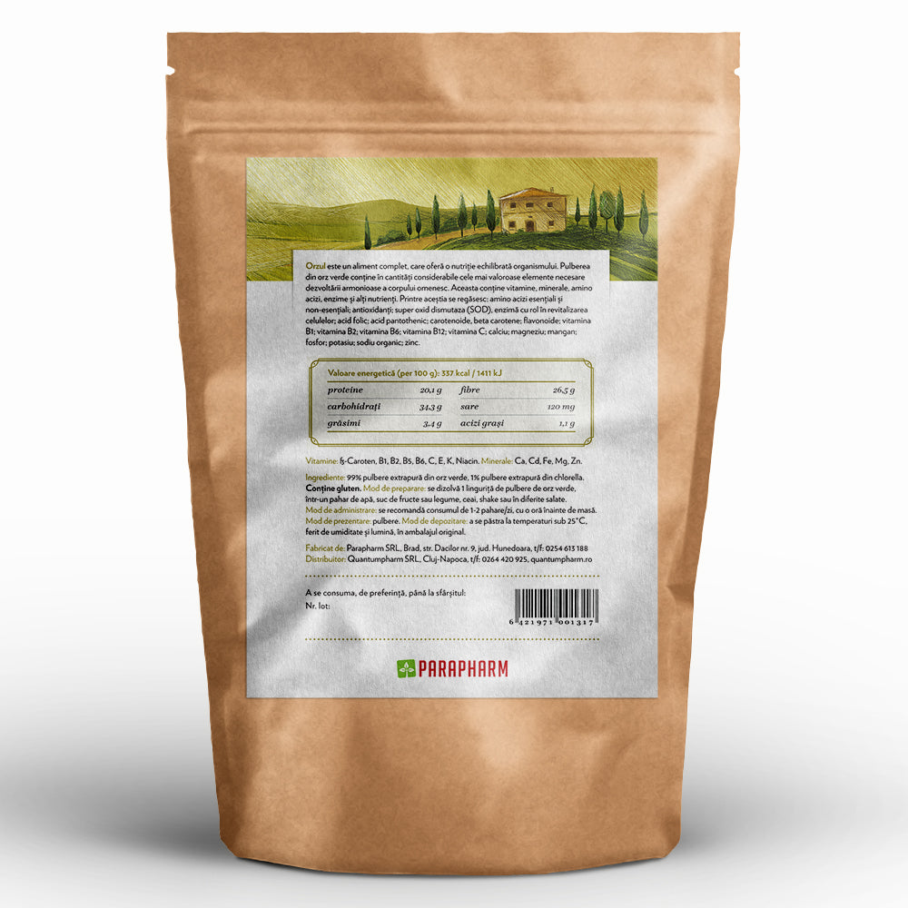 PULBERE DIN ORZ, 250g