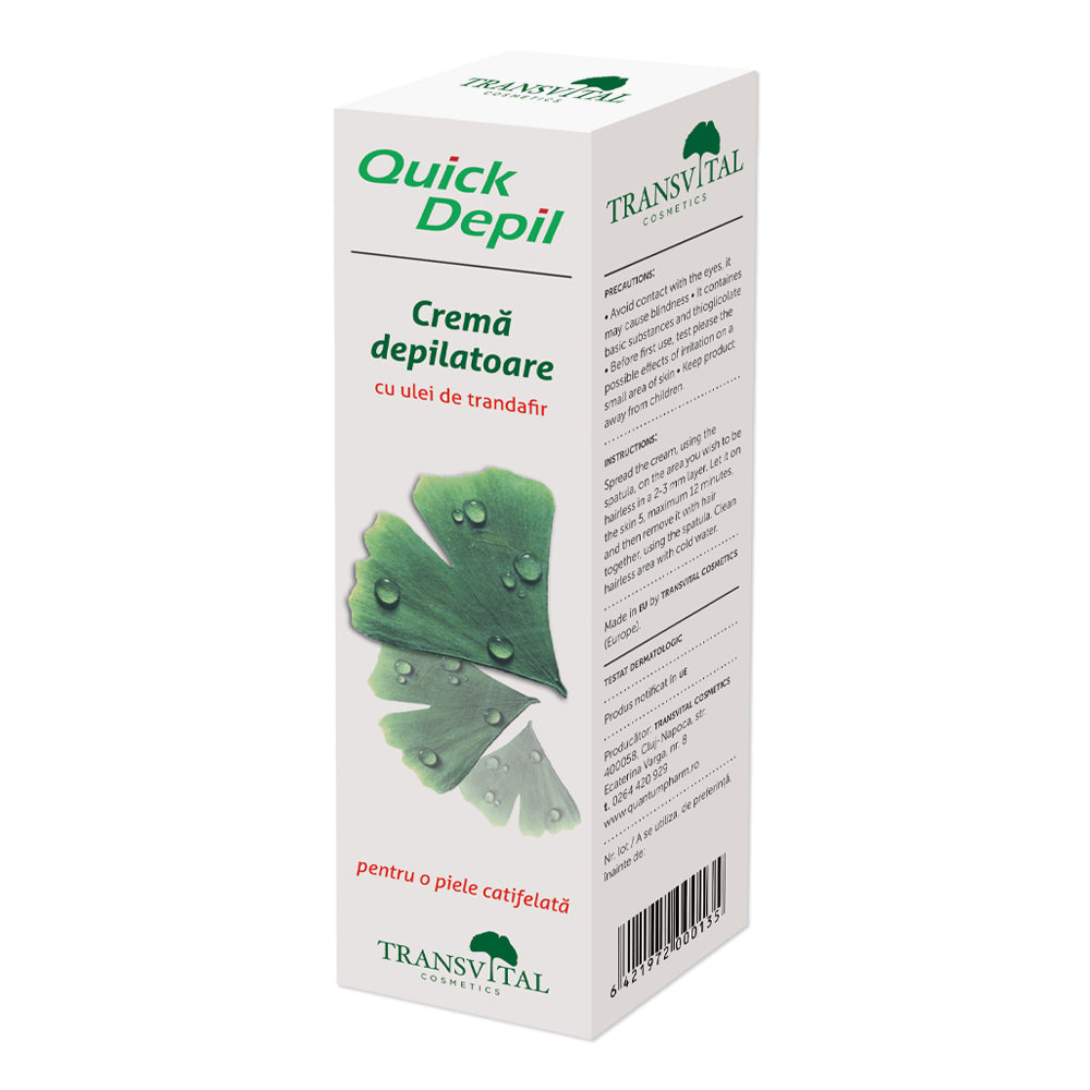 QUICK DEPIL CREMĂ DEPILATOARE, 125ml