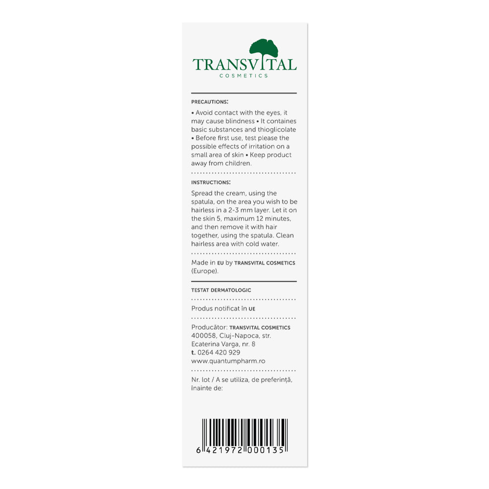 QUICK DEPIL CREMĂ DEPILATOARE, 125ml