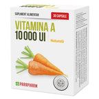 VITAMINA A 10000 UI, 30 capsule