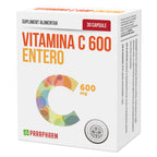 VITAMINA C 600 ENTERO, 30 capsule