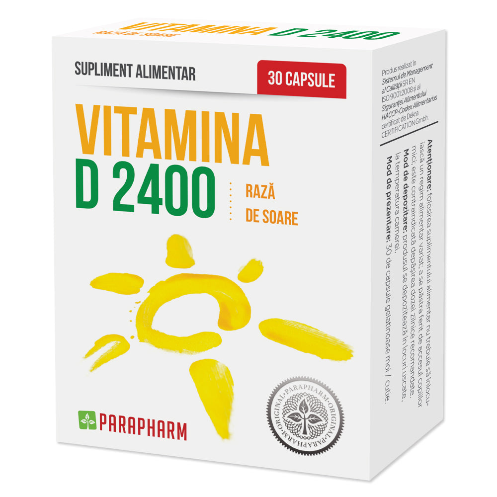 VITAMINA D 2400, 30 capsule