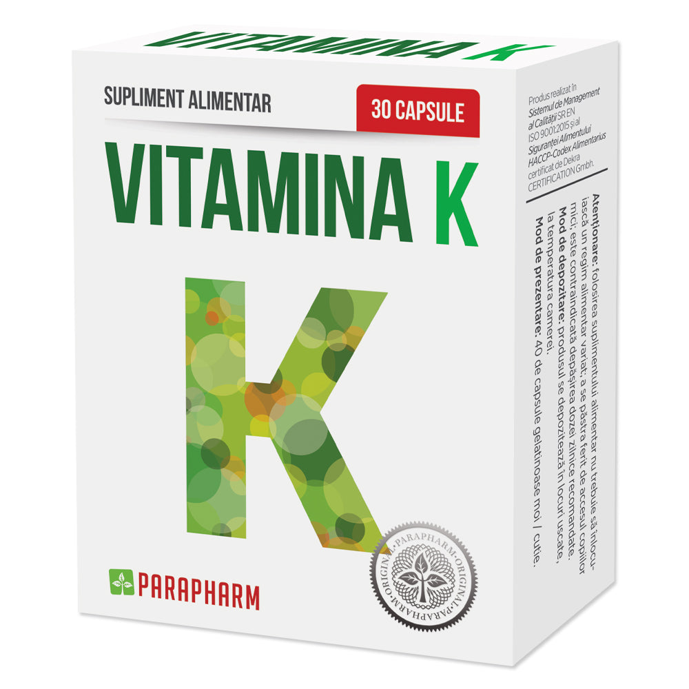 VITAMINA K, 30 capsule